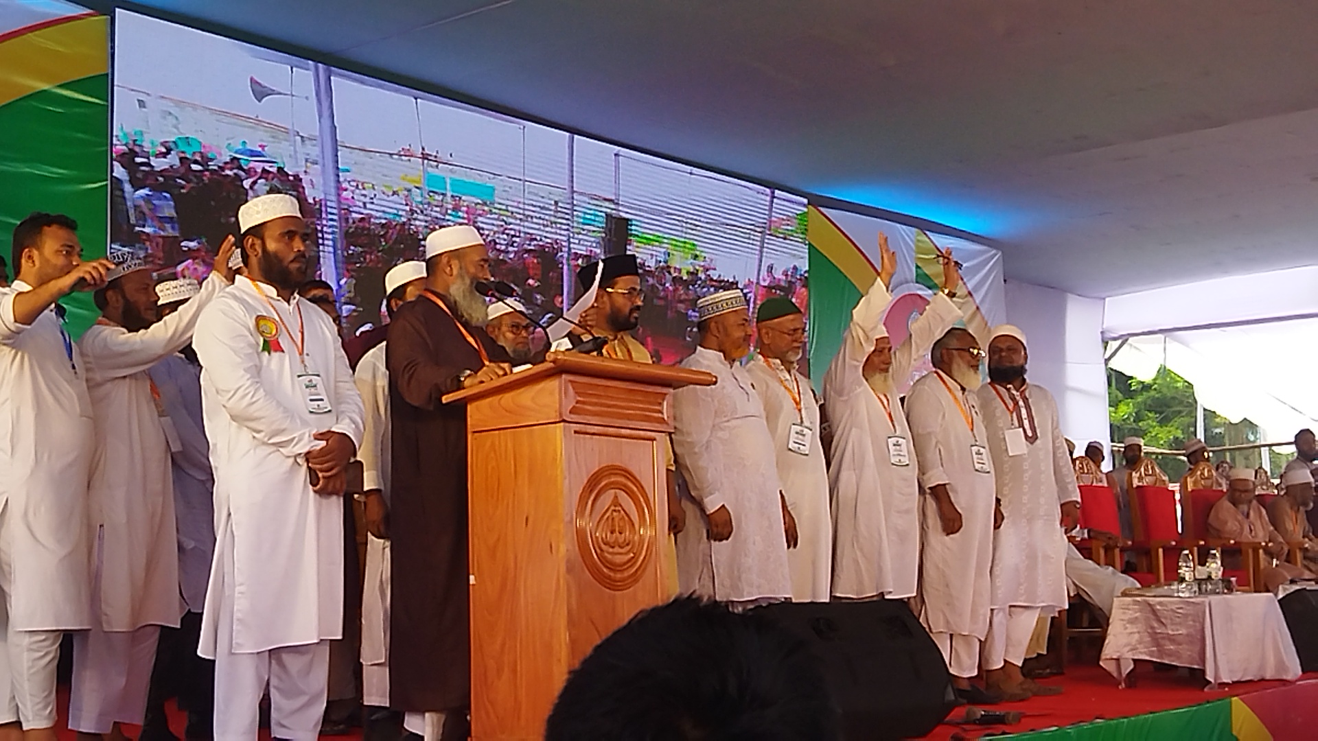 কিশোরগঞ্জে জামাতের ২০ বছর পর খোলা মাঠে প্রকাশ্যে কর্মী সম্মেলন