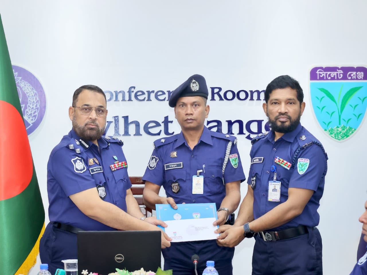 সিলেট রেঞ্জের শ্রেষ্ঠ জেলা মৌলভীবাজার জেলা, ও সেরা থানা সদর থানা