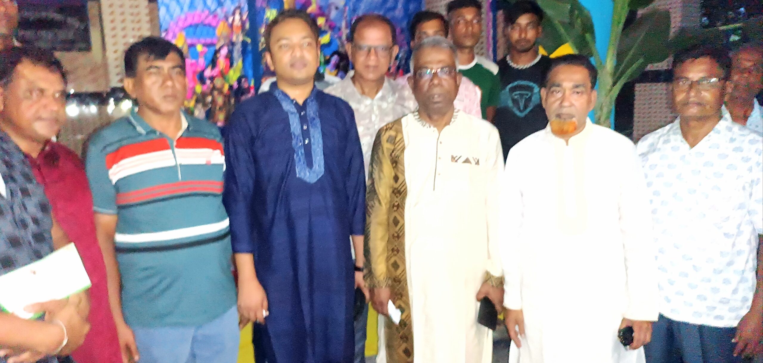 কেশবপুরে দুর্গাপূজা মন্দির পরিদর্শন করলেন বিএনপি নেতা কাজী রওনকুল ইসলাম শ্রাবণ