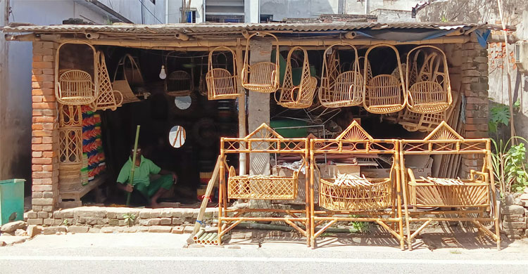 স্বাধীনতার আগেই রাজশাহীতে গড়ে ওঠে বেত শিল্প