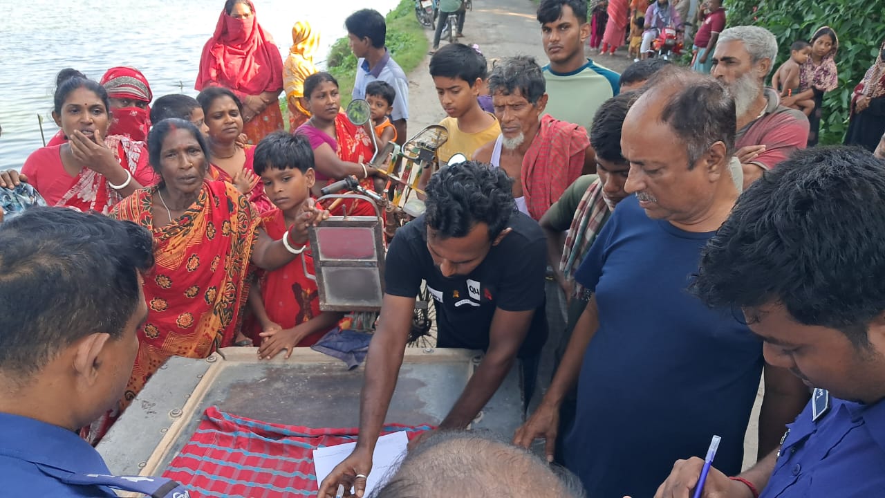 বাগেরহাটের পচা দিঘী থেকে রাজমিস্ত্রির মৃতদেহ উদ্ধার
