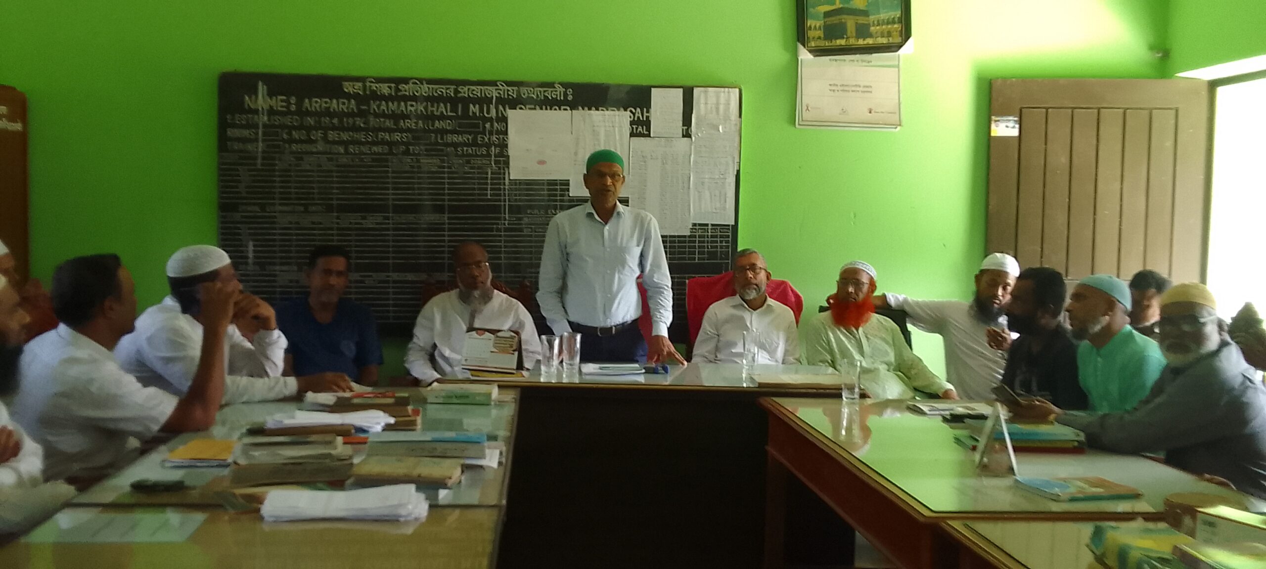 আড়পাড়া-কামারখালী মদিনাতুল উলুম নছরিয়া ফাজিল (ডিগ্রি) মাদ্রাসার শিক্ষার মান উন্নয়নে মত বিনিময় সভা অনুষ্ঠিত