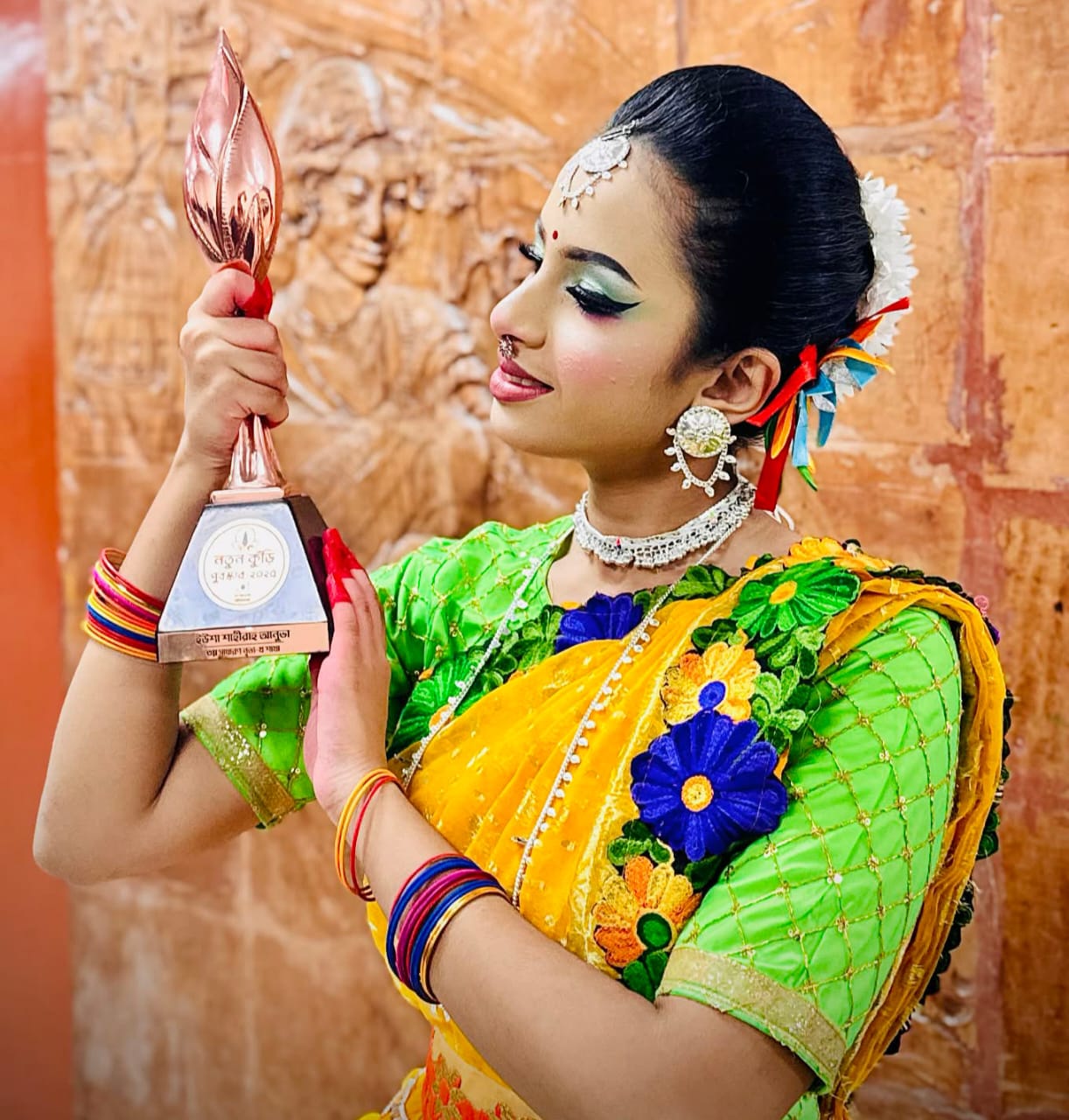 ঠাকুরগাঁওয়ের মেয়ে শিশুশিল্পী আনুভা’র জাতীয় পর্যায়ে সাফল্য