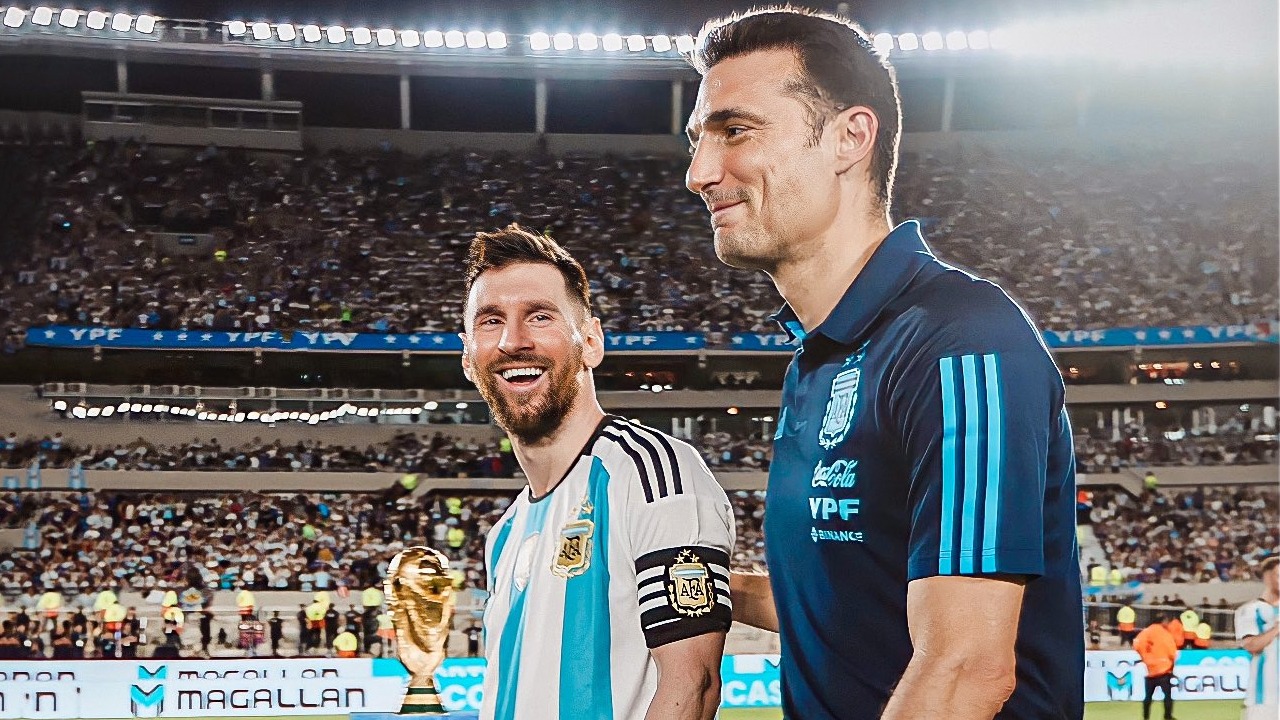 মেসির সঙ্গে বৈঠক ও বিশ্বকাপের স্কোয়াড নিয়ে যা বললেন স্কালোনি