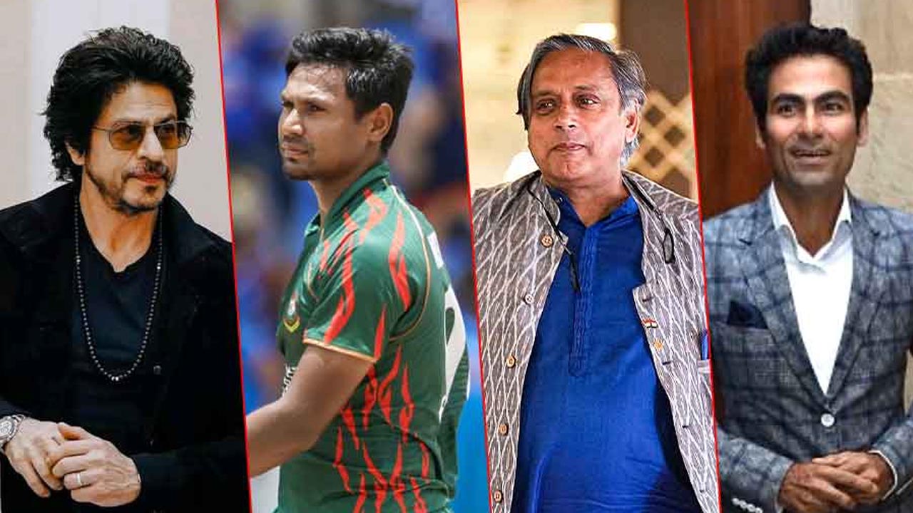 মুস্তাফিজের পাশে দাঁড়ালেন শশী থারুর, মন্তব্য করলেন কাইফ