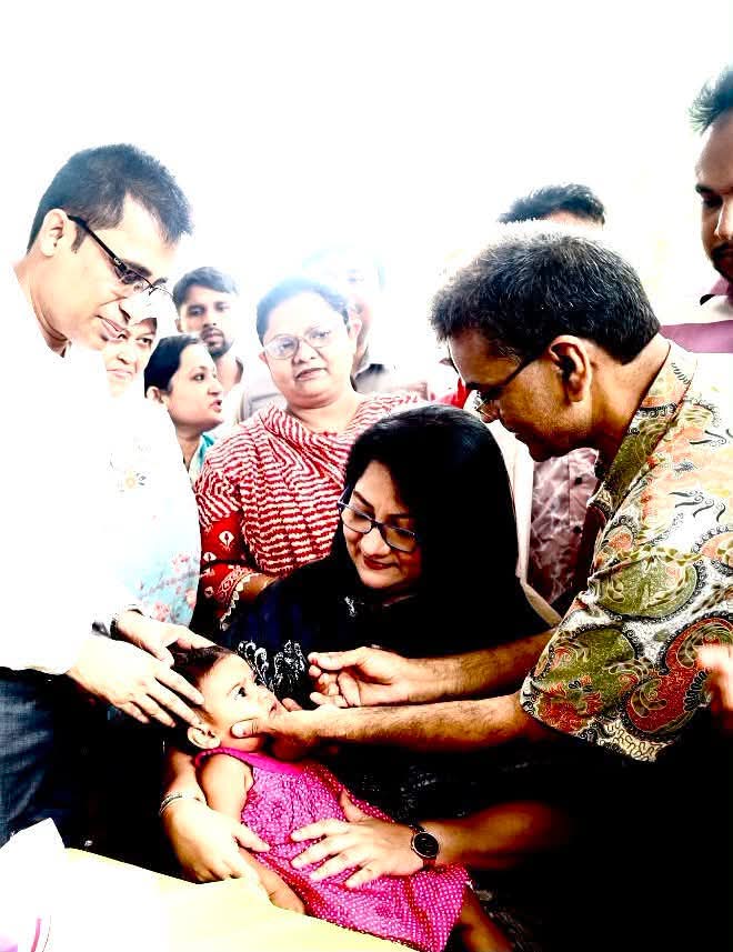 টাঙ্গাইলে ৫ লাখ ২৪ হাজার ১৮৮ শিশুকে খাওয়ানো হচ্ছে ভিটামিন এ ক্যাপসুল